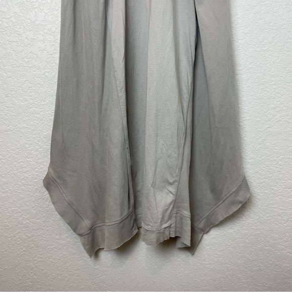 WORKSHOP REPUBLIC CLOTHING Gray Sleeveless Handkerchief Hem Dress Size L - Picture 8 of 8
